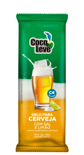 Gelo para Cerveja com Sal e Limo Coco Leve 200ml