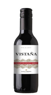 Vinho Santa Carolina Vistaa Cabernet Sauvignon / Merlot 187,5ml