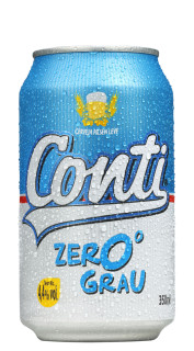 Cerveja Conti Zero Grau Pilsen Lata 350 ml