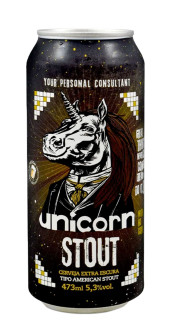 Cerveja Unicorn Stout Lata 473ml
