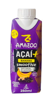 Amazoo Aai com Banana Sem Adio de Acar 250 ml
