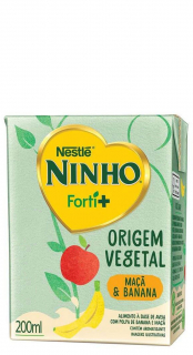 Bebida Vegetal Ninho Forti+ Maçã & Banana 190ml