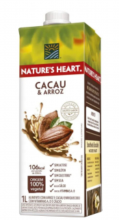 Bebida Vegetal Nature's Heart Cacau & Arroz 1L
