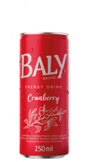 Energético Baly Cranberry Lata 250ml