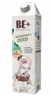 Bebida Vegetal de Amendoim com Coco Be+diferent.co 1L