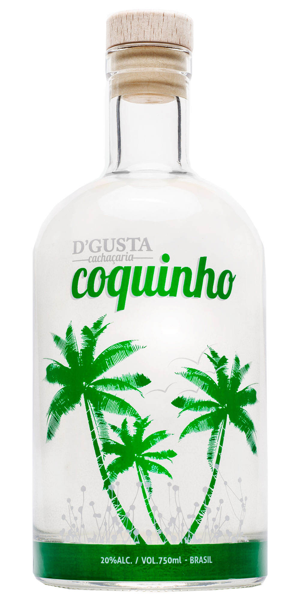 Cachaça D'Gusta Coquinho 750ml