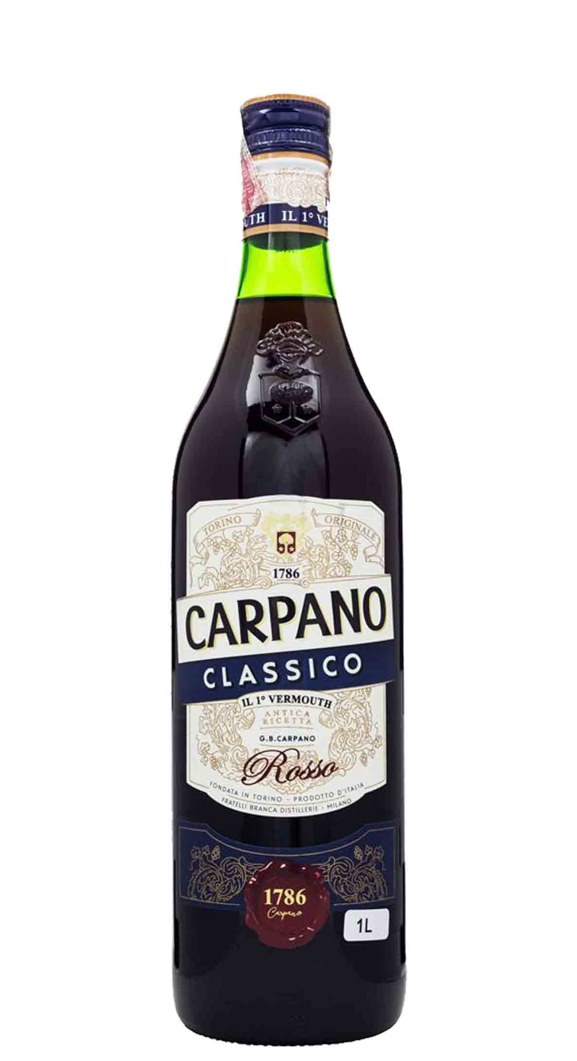 Vermouth Carpano Classico Rosso 1L - Imigrantes Bebidas