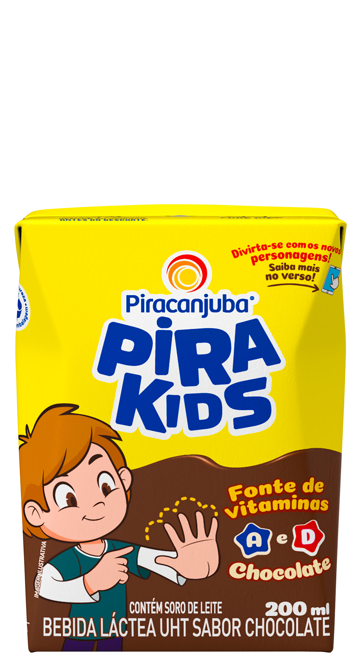 ACHOCOLATADO PIRAKIDS 200ML