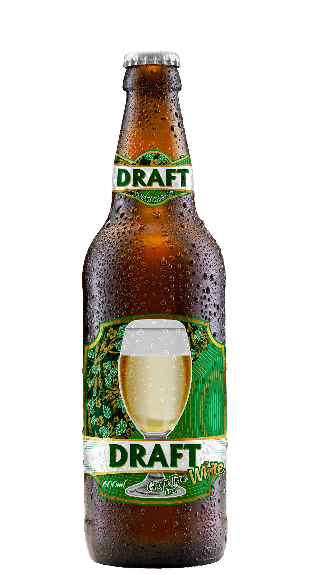 Chopp de Vinho Draft White 600ml - Imigrantes Bebidas