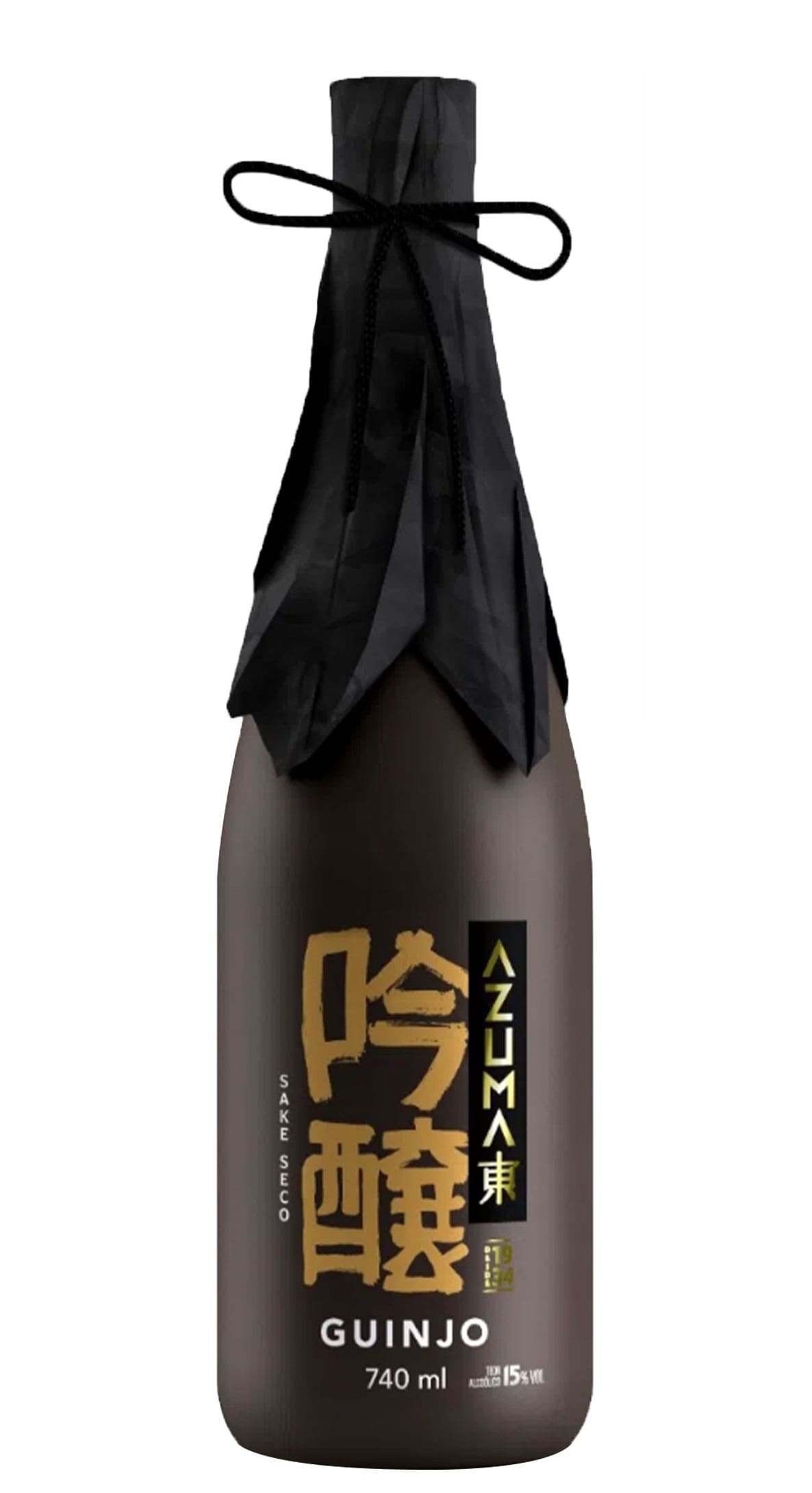 Saquê Azuma Dourado Sake Seco 740ml 12 Unidades