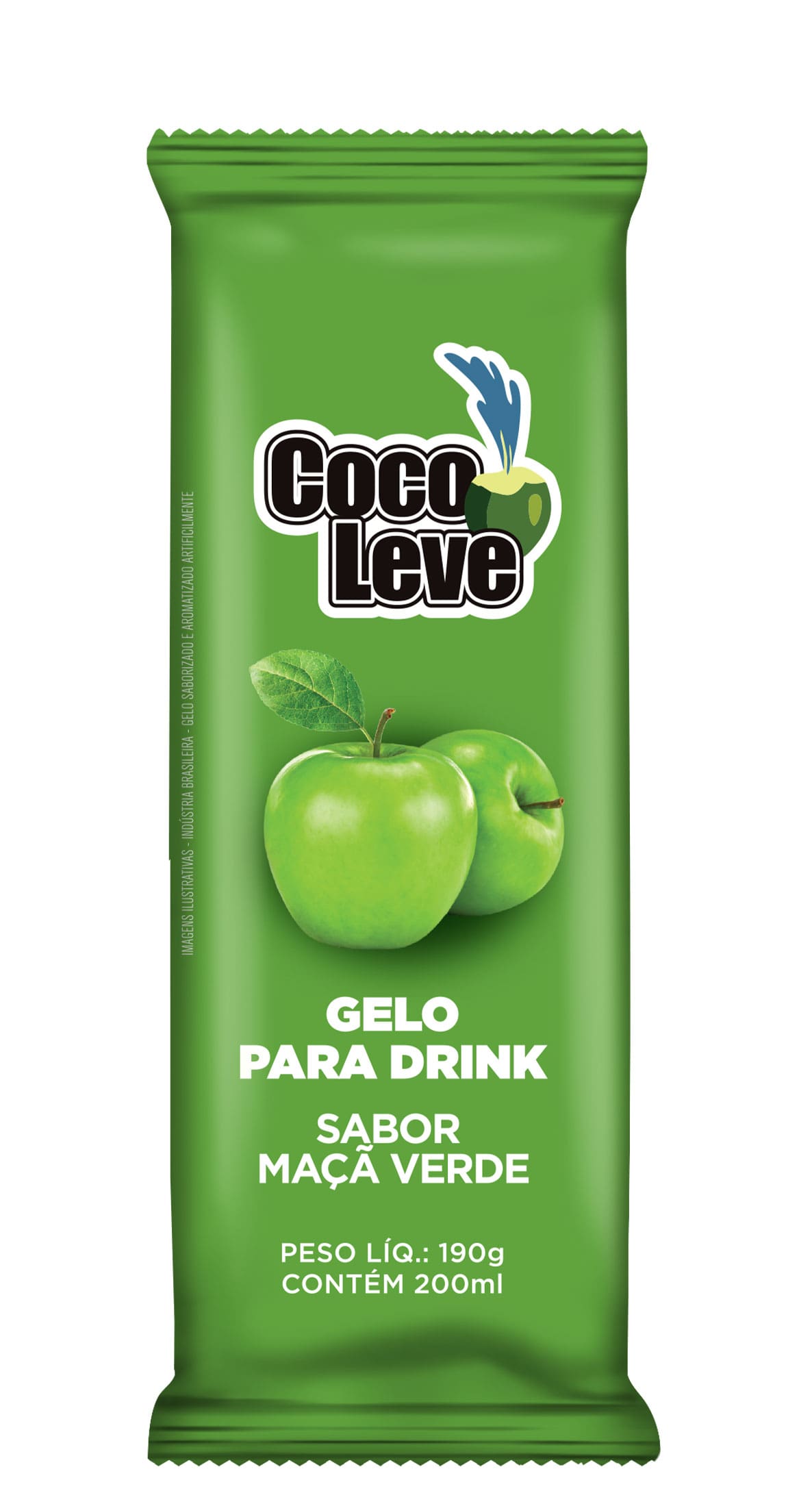 Gelo Morango Coco Leve 190g