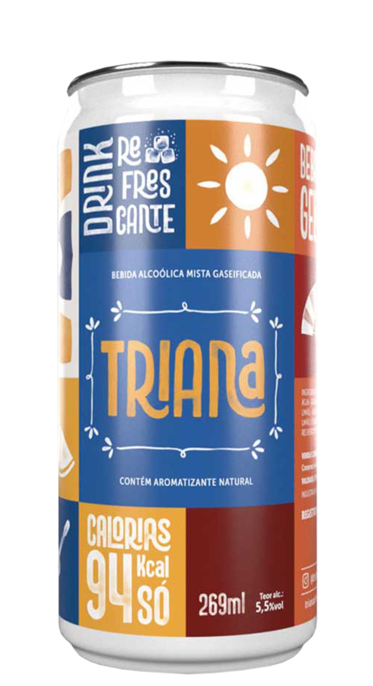 Bebida Mista Triana Tinto de Verano 269ml