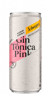 Schweppes Gin Tônica Pink Lata 310ml