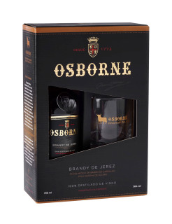 Kit Conhaque Brandy De Jerez Osborne 700ml