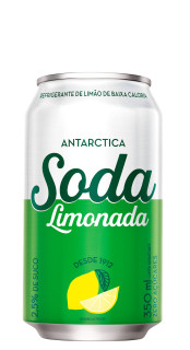 Refrigerante Soda Limonada Antarctica Zero Lata 350ml