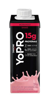 Bebida Lctea Yopro Morango 15g 250ml