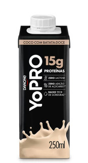 Bebida Lctea Yopro Coco Com Batata-Doce 15g 250ml