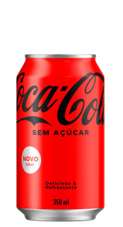 Refrigerante Coca-Cola Sem Acar Lata 350ml