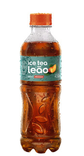 Chá Ice Tea Leão Pêssego 450ml