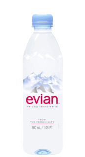 gua Mineral Natural Evian Sem Gs 500ml