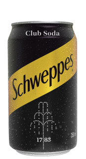 Schweppes Club Soda Lata 350ml