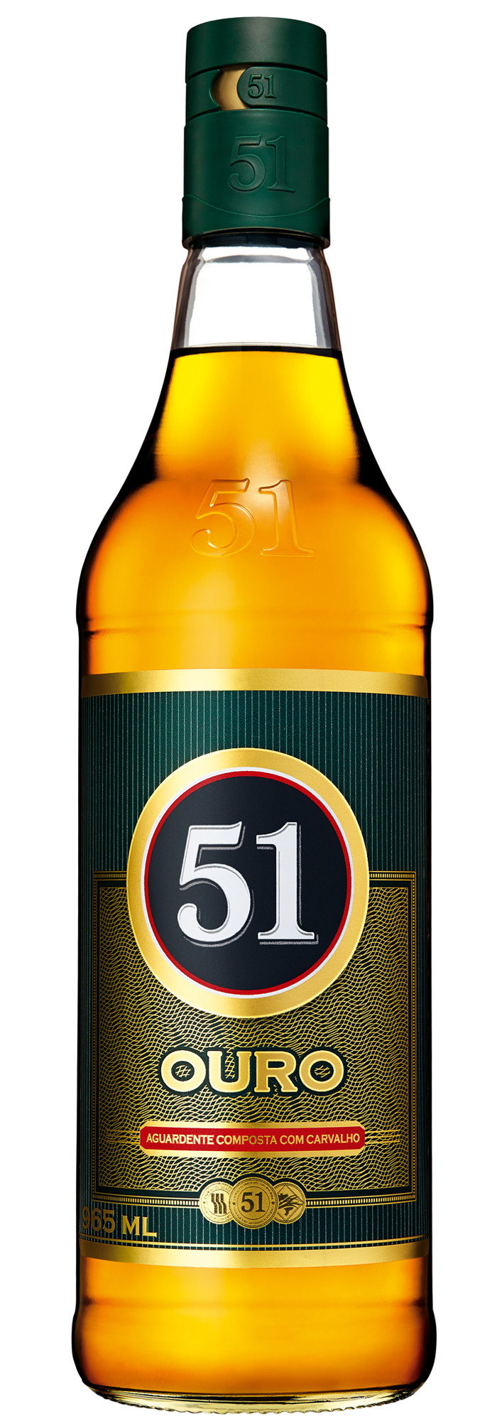 Cachaça Pirassununga 51 Ouro 965 | Imigrantes vasilhame devolução de - Bebidas Sem ml