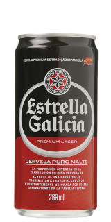 Cerveja Estrella Galicia Lata 269 ml