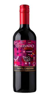 Vinho Santa Carolina Reservado Tinto Suave 750ml