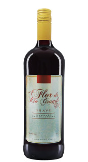 Vinho Flor do Rio Grande Tinto Suave 1L