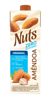 Leite de Amndoa Nuts Zero Aucar 1L