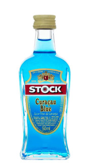 Miniatura De Licor Stock Curaçau Blue 50ml