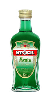 Miniatura De Licor Stock Menta 50ml