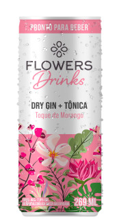 Gin & Tnica Flowers Morango 269ml
