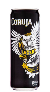 Cerveja Lager Coruja Lata 350ml