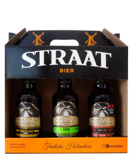 Kit Straat Com 3 Cervejas de 500ml