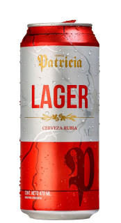 Cerveja Patricia Lager Lata 473ml