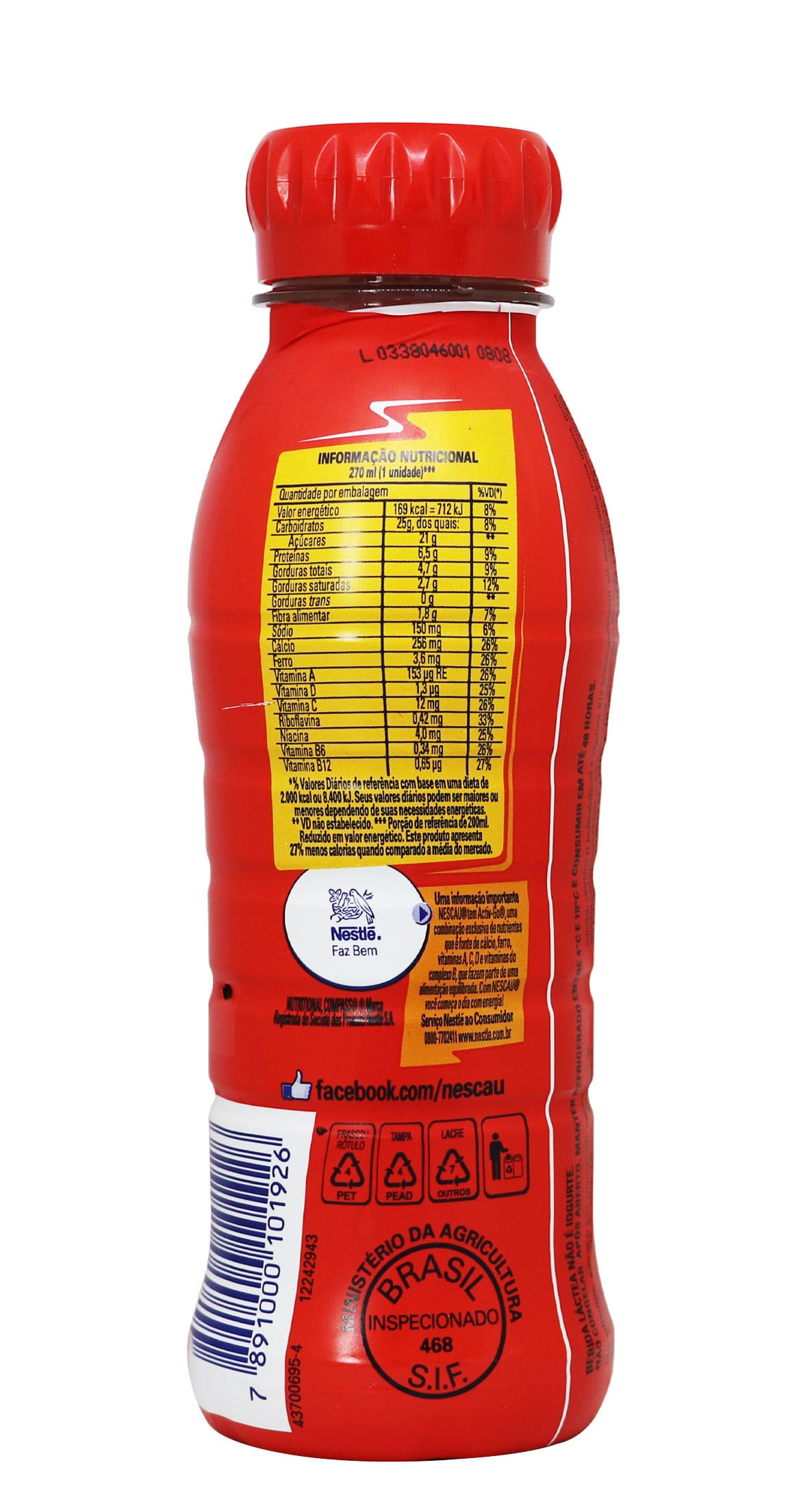 Bebida Láctea, Protein+, Nescau, 270ml