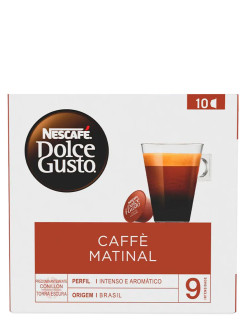 Café em Cápsula Nescafé Dolce Gusto Caffè Matinal 80g com 10 Cápsulas
