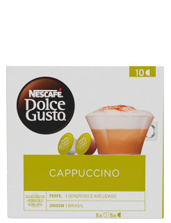 Café em Cápsula Nescafé Dolce Gusto Cappuccino 117g com 10 Cápsulas