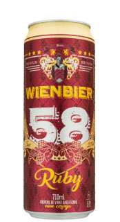 Chopp de Vinho com Cerveja Wienbier 58 Ruby 710ml