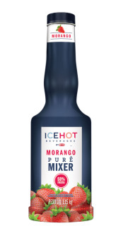Xarope IceHot Morango 1,15Kg