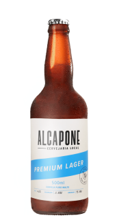 Cerveja Alcapone Premium Lager Vidro 500ml