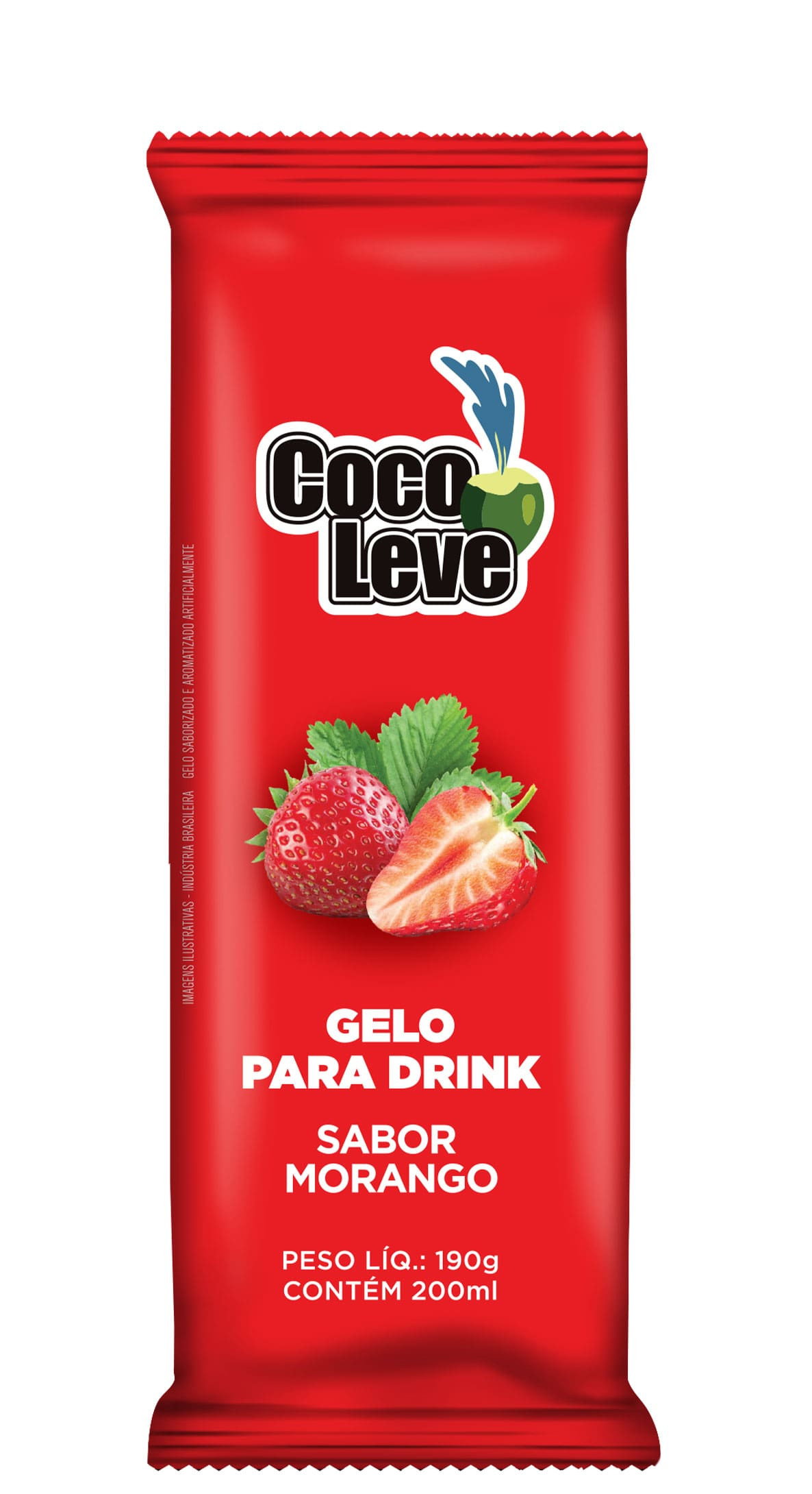 Água De Coco Kerococo Para Gelo 200ml - 24 Unidades