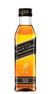 Miniatura Whisky Johnnie Walker Black Label 12 Anos 50ml