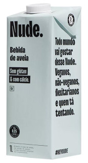 Bebida de Aveia Sem Glten + Clcio Nude. 1L
