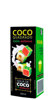 gua de Coco Coco Quadrado sabor Melancia 200ml