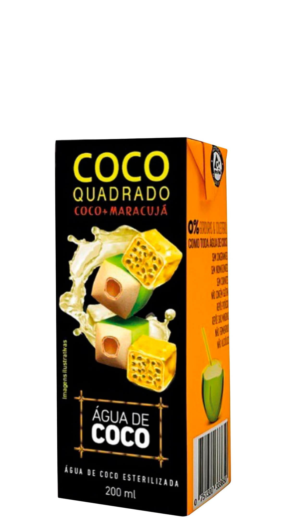 Água De Coco Kerococo Para Gelo 200ml - 24 Unidades