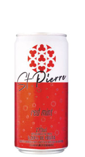 Refrigerante St. Pierre Red Mint Lata 270ml