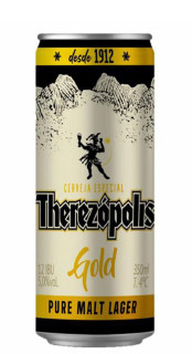 Cerveja Therezpolis Gold Premium Lager Lata 350ml