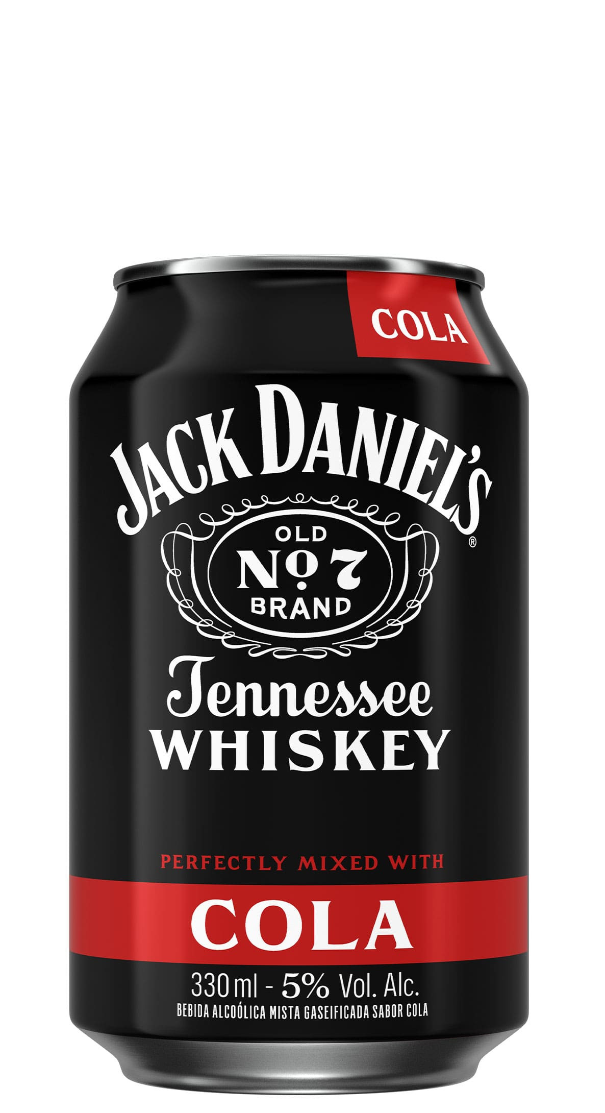 Jack Daniel's & Cola Lata 330ml - Imigrantes Bebidas